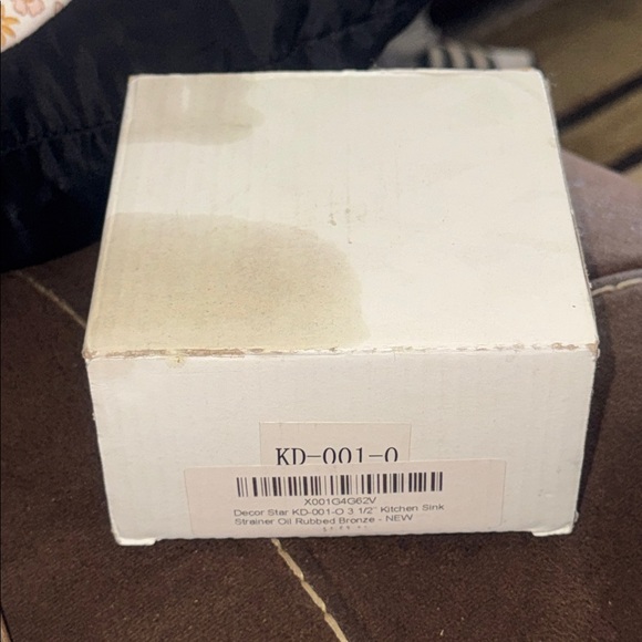 NEW Decor Star 3 1/2” Oil Rubbed Bronze Sink Strainer - Picture 3 of 7